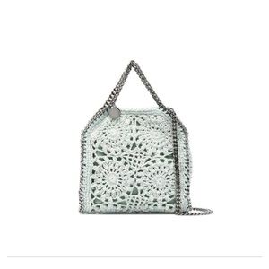 Stella McCartney
Falabella crochet-knit tote bag